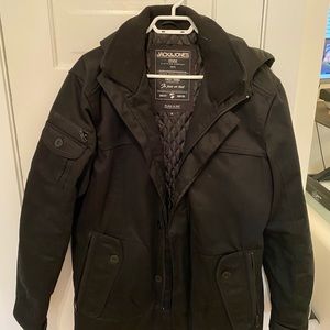 Jack Jones winter jacket - black